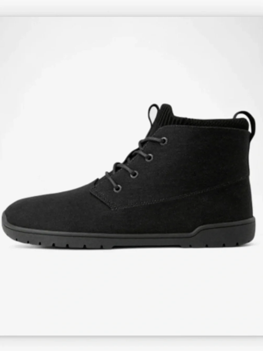 Feelgrounds Men's Black Lace-Up Chukka Boots Size 11